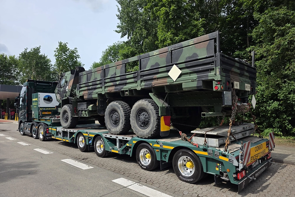 Transport exceptional - agabaritic făcut de Ecoagrotec